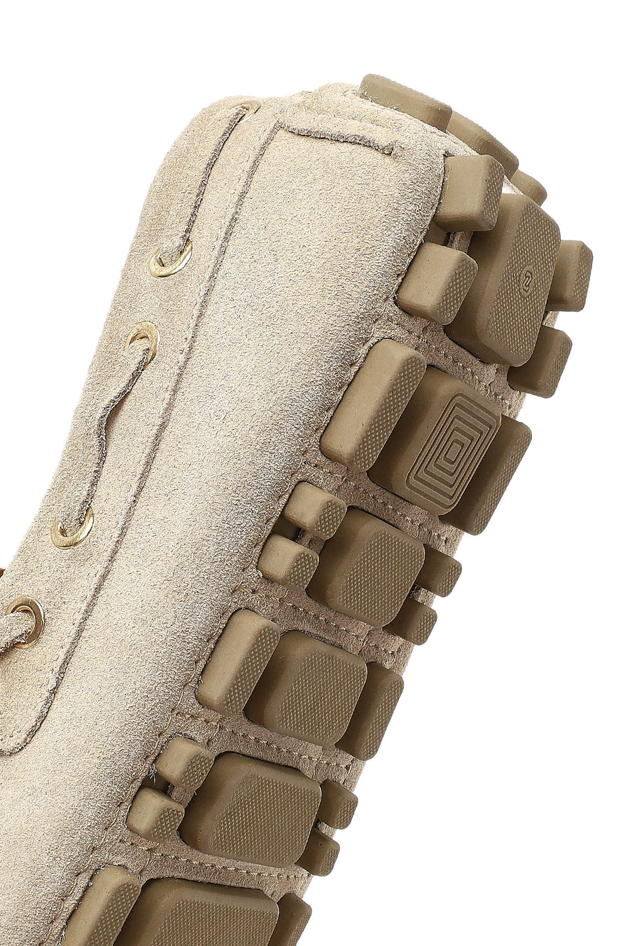Men's Beige Suede Leather Loafer