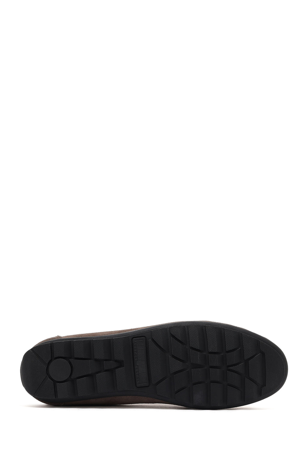 Erkek Vizon Süet Deri Casual Loafer