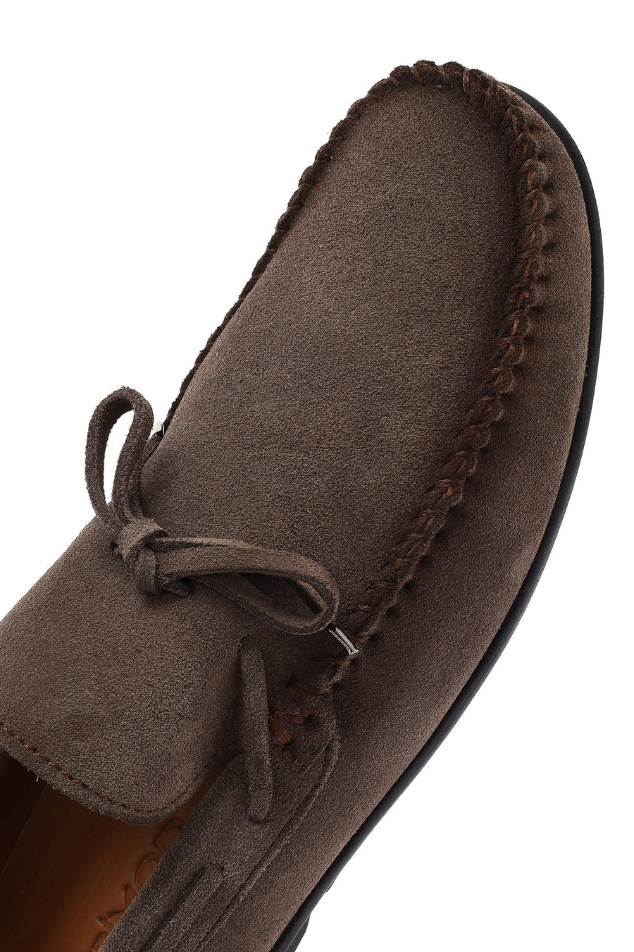 Erkek Vizon Süet Deri Casual Loafer
