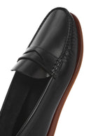 Erkek Siyah Deri Casual Loafer | Derimod