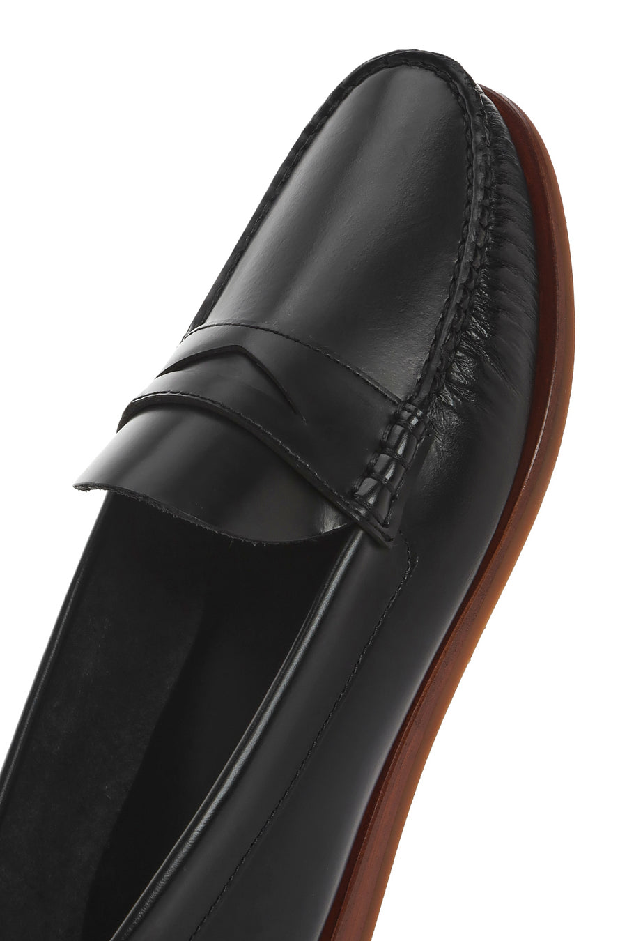 Erkek Siyah Deri Casual Loafer