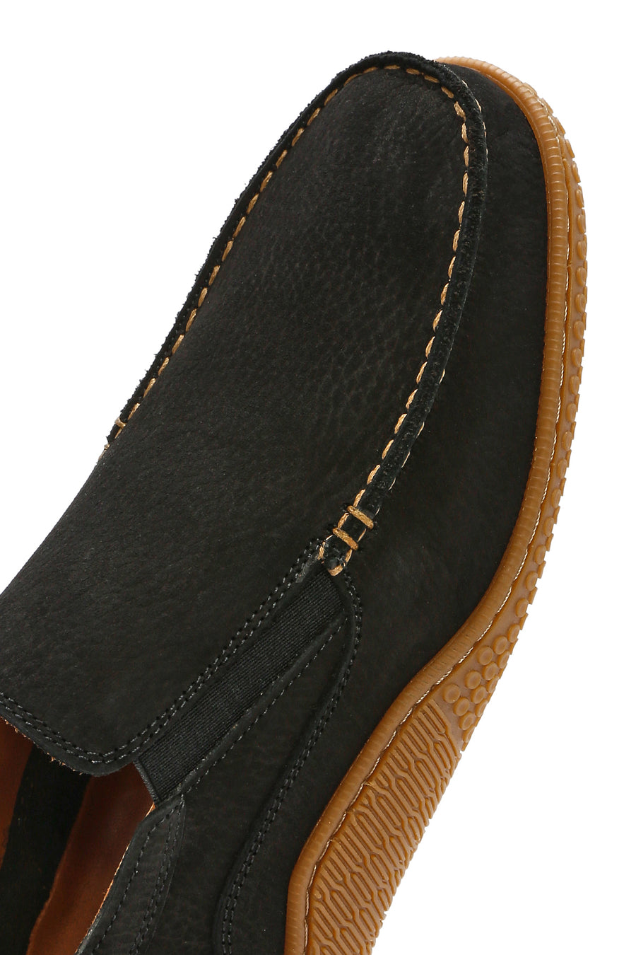 Erkek Siyah Nubuk Deri Casual Loafer