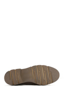 Kadın Vizon Tokalı Süet Maskülen Loafer | Derimod