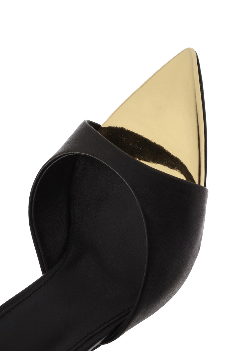 Women's Black Ankle Strap Leather High Thin Heel Shoes