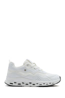 Woman White Lace-up Chunky Sneaker | Derimod