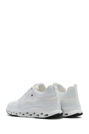 Woman White Lace-up Chunky Sneaker | Derimod