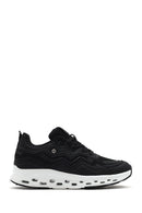 Kadın Siyah Bağcıklı Kalın Tabanlı Sneaker | Derimod