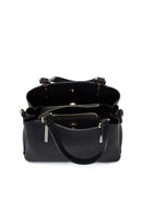 Women's Black Long Strap Printed Mini Shoulder Bag | Derimod