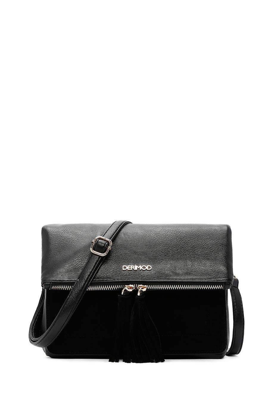 Women's Black Long Strapped Crossbody Bag 25WBD211014 | Derimod