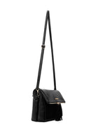Women's Black Long Strapped Crossbody Bag | Derimod