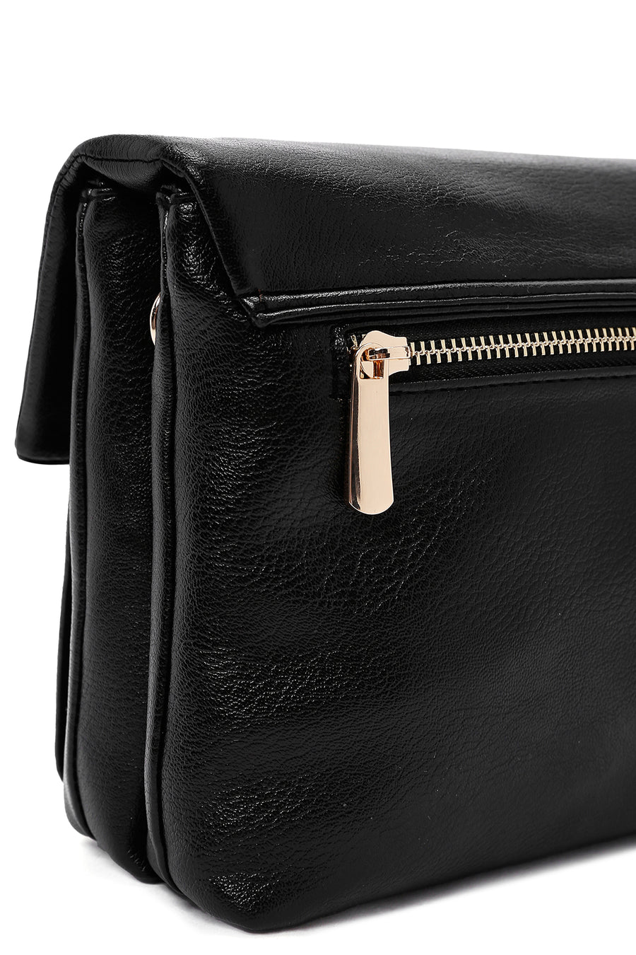 Women's Black Long Strapped Crossbody Bag