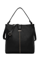 Women's Black Long Strapped Crossbody Bag | Derimod