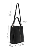 Women's Black Long Strapped Crossbody Bag | Derimod