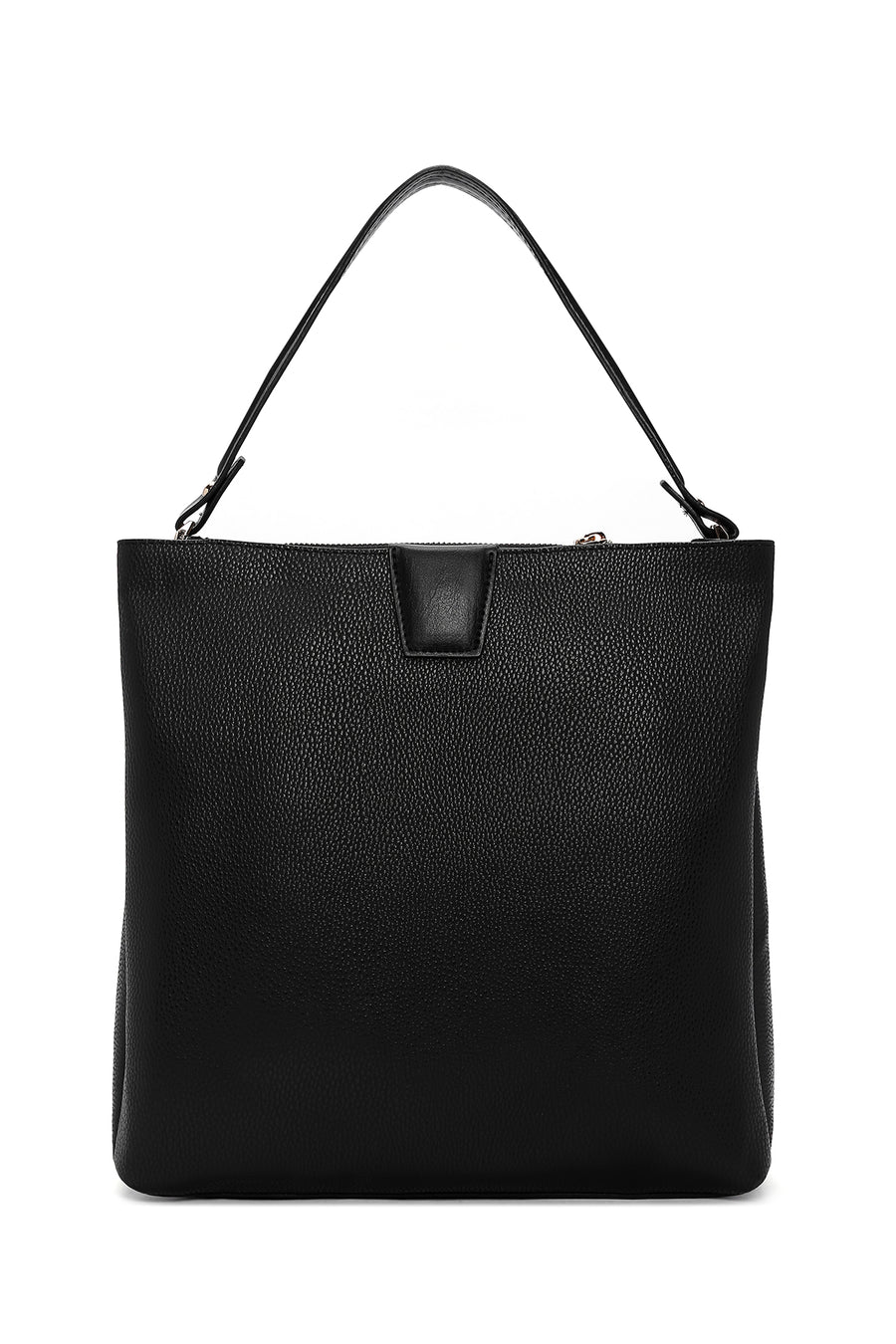 Women's Black Long Strapped Crossbody Bag