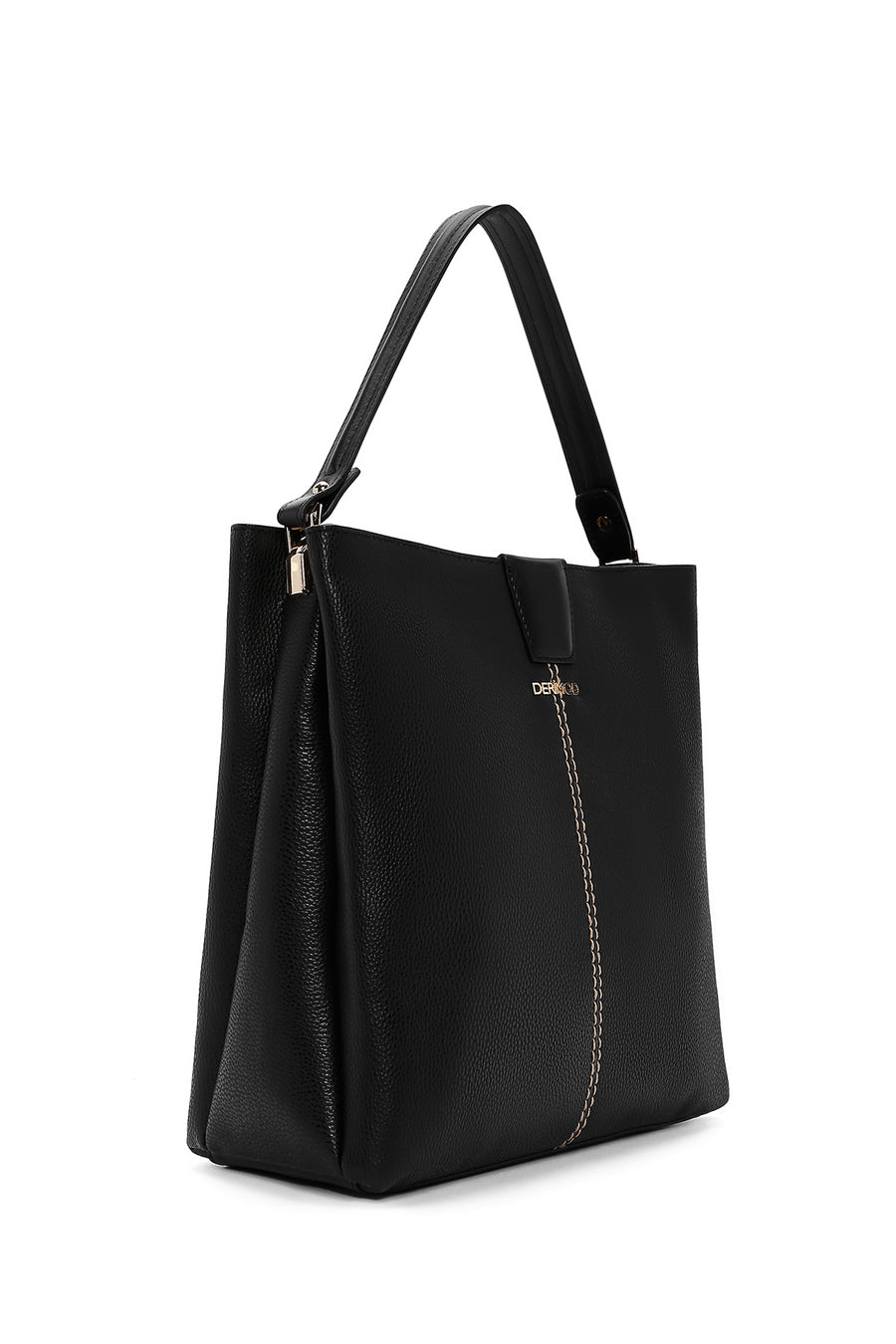 Women's Black Long Strapped Crossbody Bag