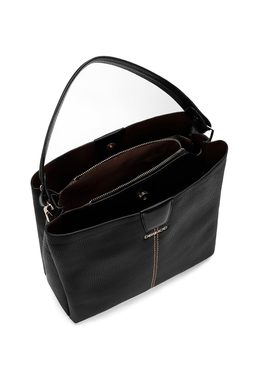 Women's Black Long Strapped Crossbody Bag