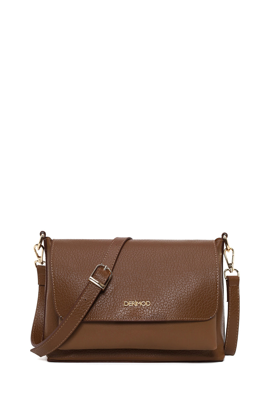 Woman Brown Long Strap Crossbody Bag 25WBD212414 | Derimod