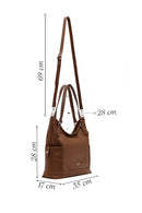 Women's Brown Long Strap Shoulder Bag | Derimod