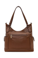 Women's Brown Long Strap Shoulder Bag | Derimod