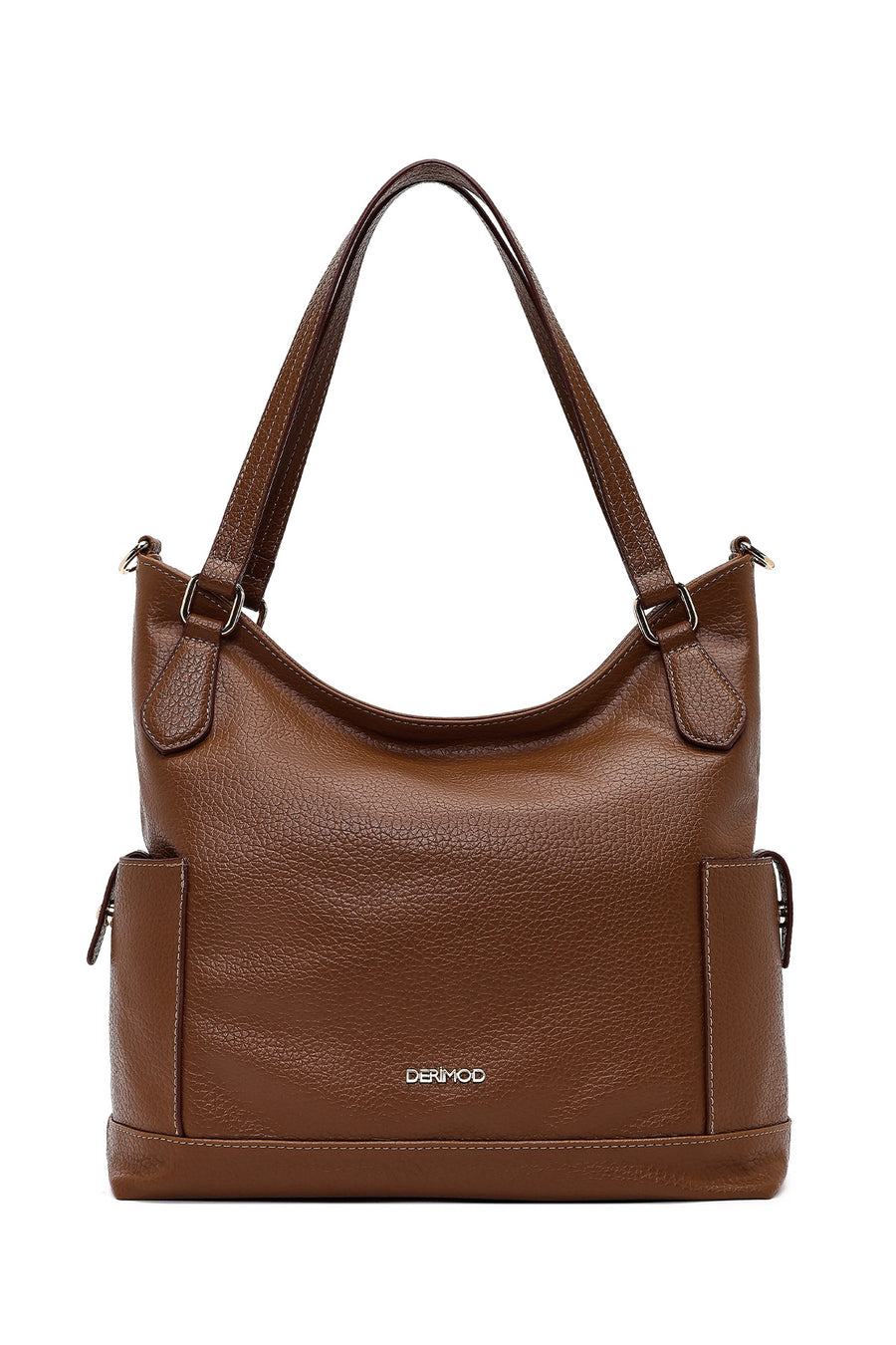 Women's Brown Long Strap Shoulder Bag