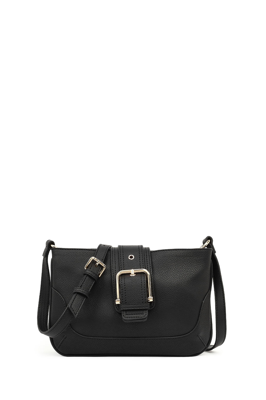 Women's Black Long Strap Crossbody Bag 25WBD2380FT | Derimod