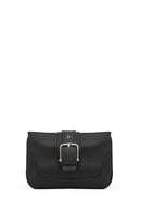 Women's Black Long Strap Crossbody Bag | Derimod