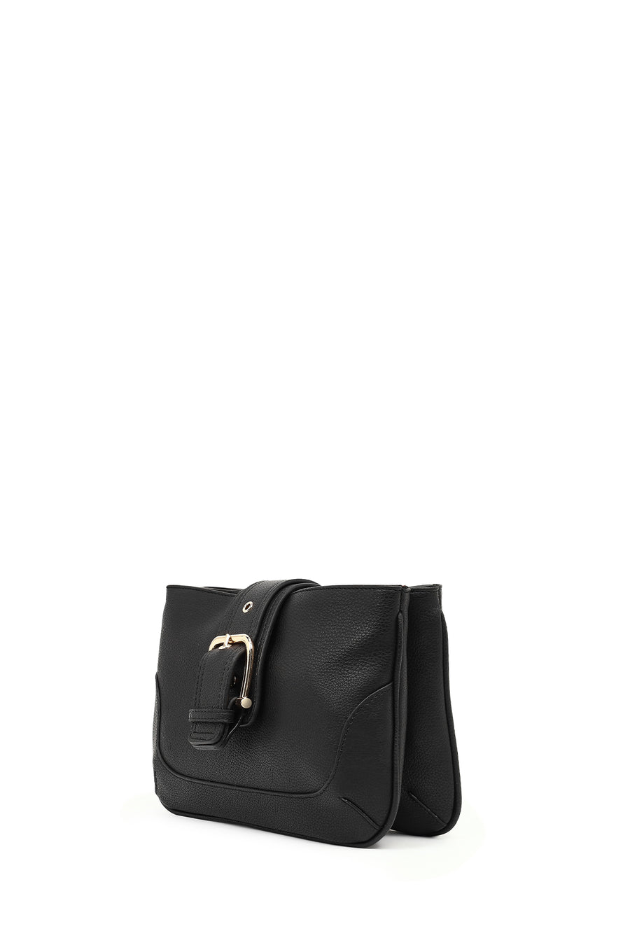 Women's Black Long Strap Crossbody Bag