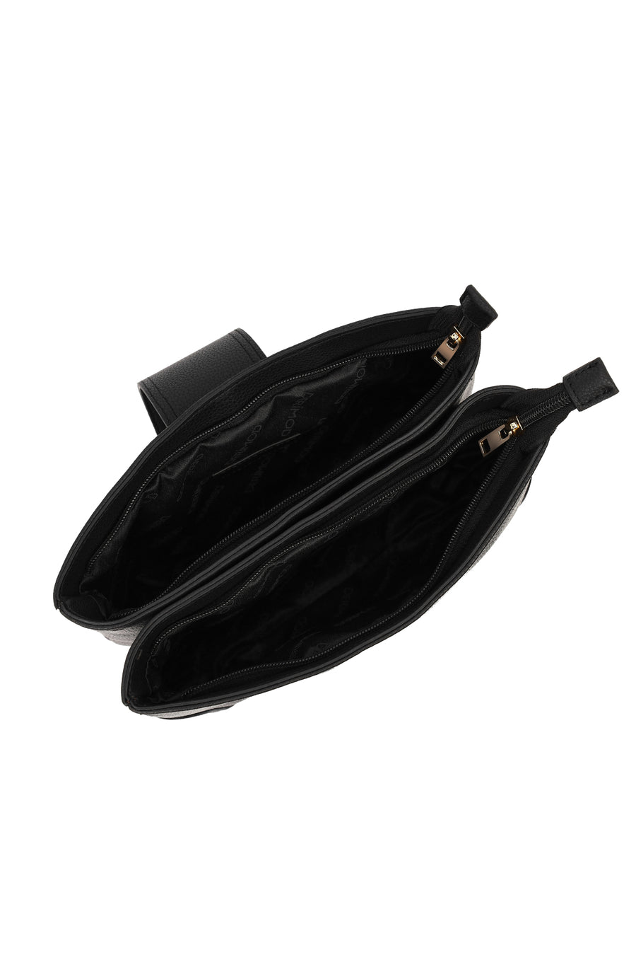 Women's Black Long Strap Crossbody Bag