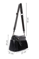 Women's Black Long Strapped Crossbody Bag | Derimod