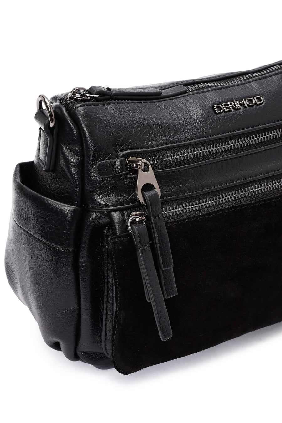 Women's Black Long Strapped Crossbody Bag