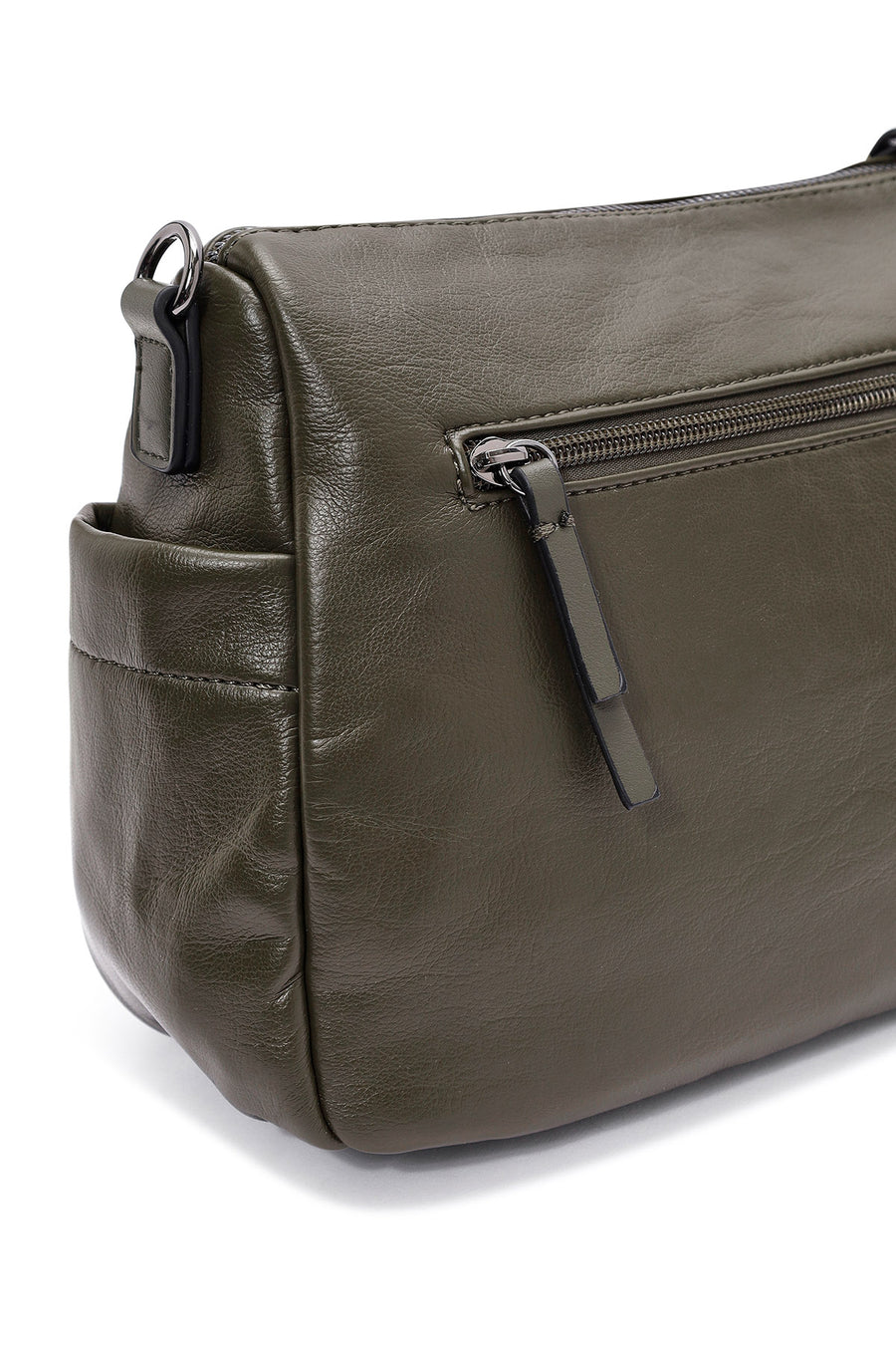 Women's Green Long Strapped Crossbody Bag