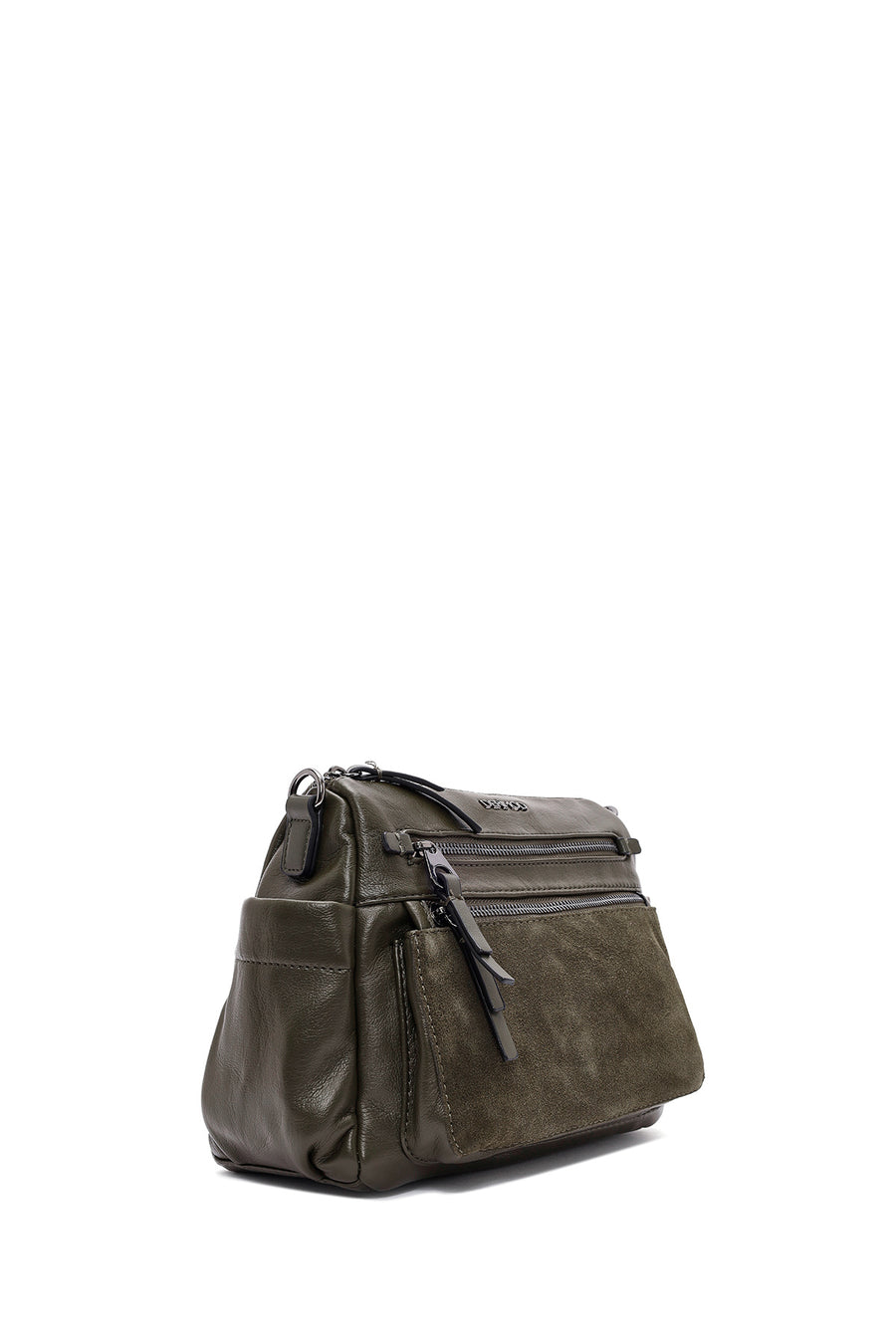 Women's Green Long Strapped Crossbody Bag