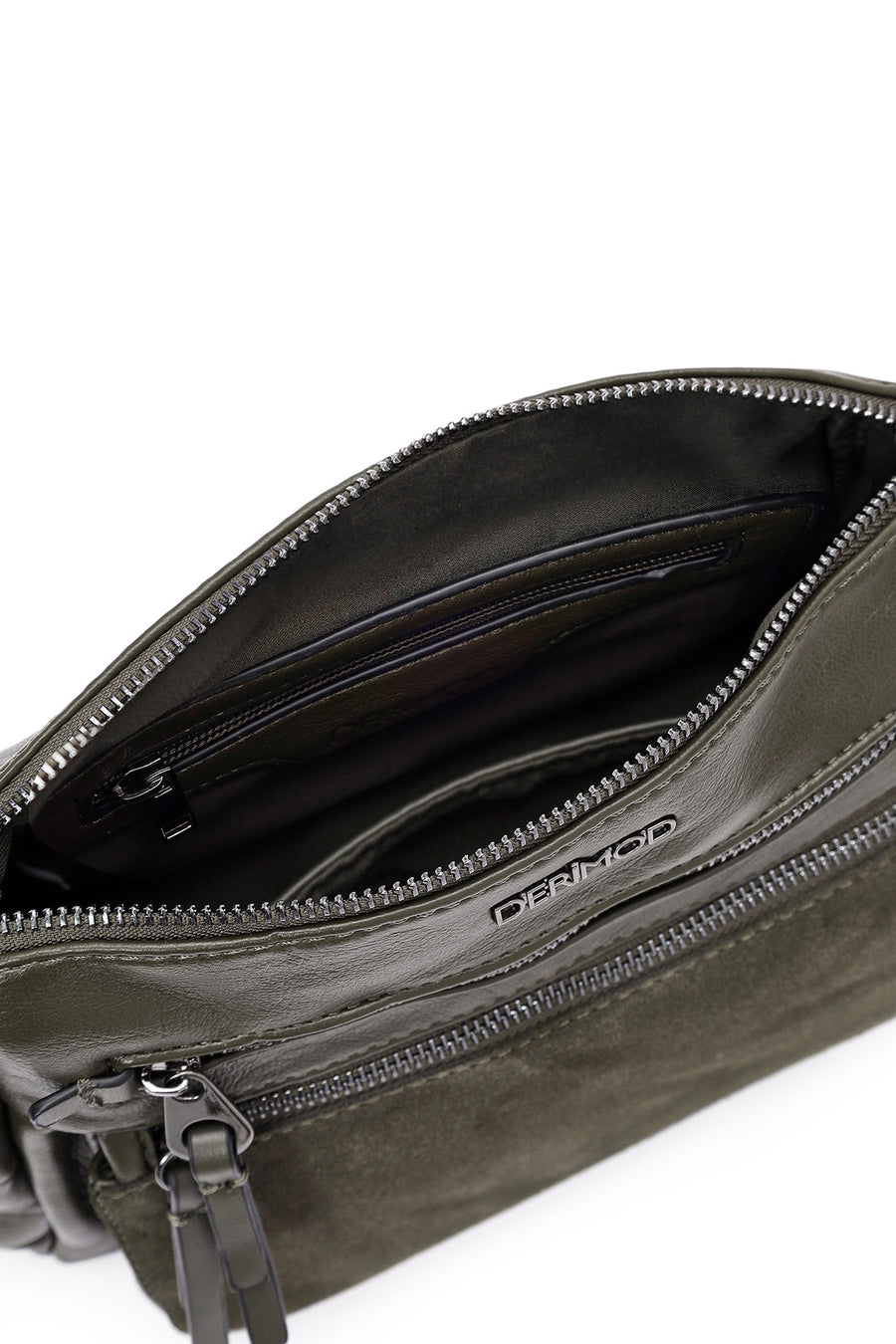 Women's Green Long Strapped Crossbody Bag
