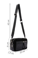 Women's Black Long Strapped Crossbody Bag | Derimod