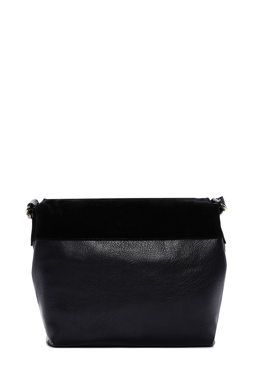 Women's Black Long Strapped Printed Crossbody Bag