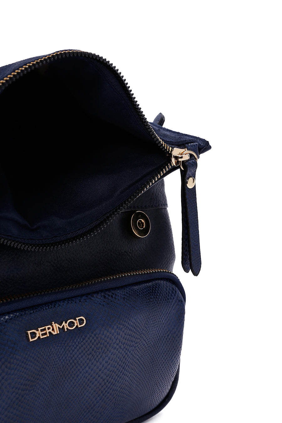 Women's Navy Blue Long Strapped Printed Crossbody Bag