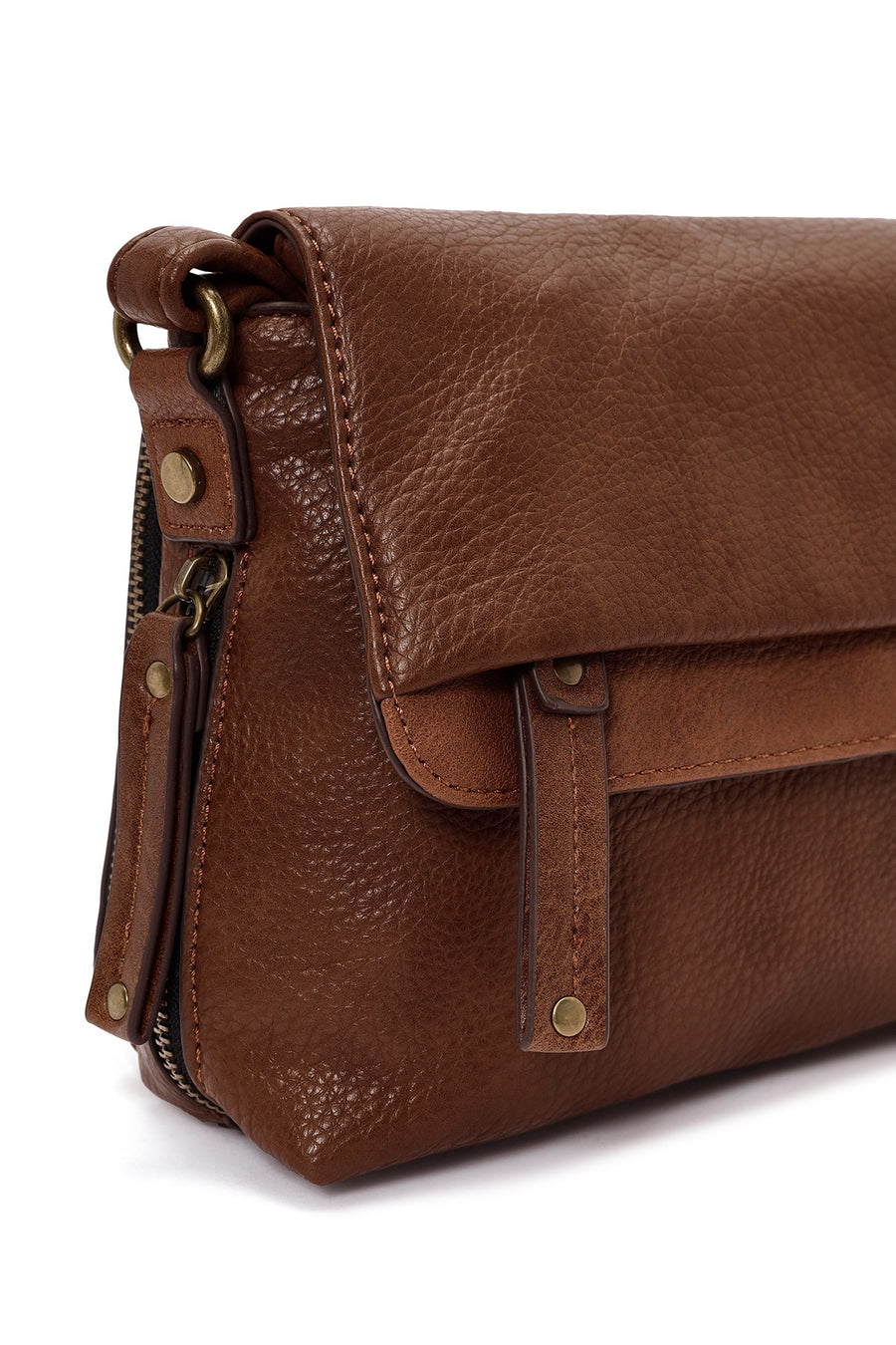 Women's Tan Casual Crossbody Bag