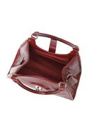 Women's Burgundy Charm Shoulder Bag | Derimod