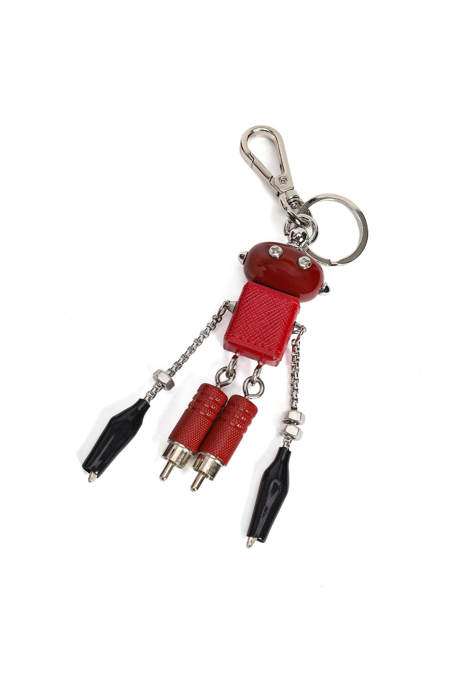 Women's Burgundy Charm Shoulder Bag