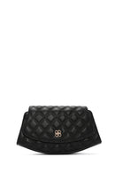 Women's Black Long Chain Strap Quilted Mini Shoulder Bag | Derimod