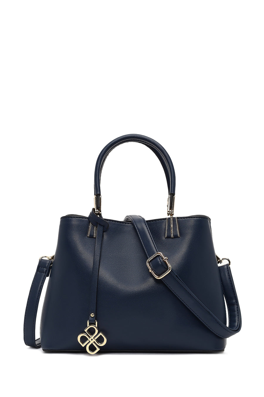 Women's Navy Blue Long Strap Accessory Detailed Shoulder Bag 25WBD262718 | Derimod