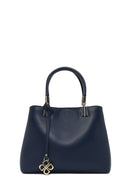 Women's Navy Blue Long Strap Accessory Detailed Shoulder Bag | Derimod