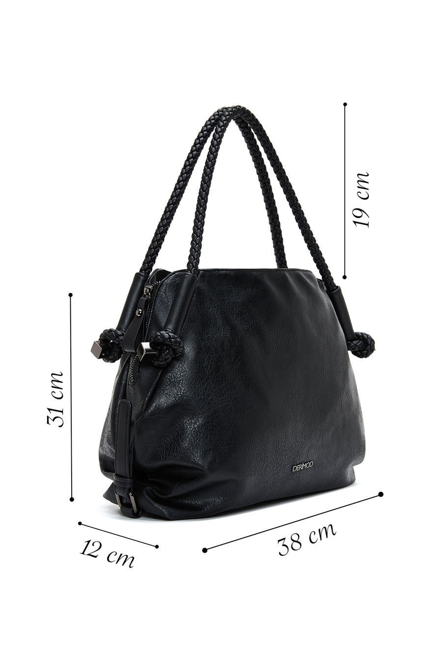 Women's Black Casual Shoulder Bag