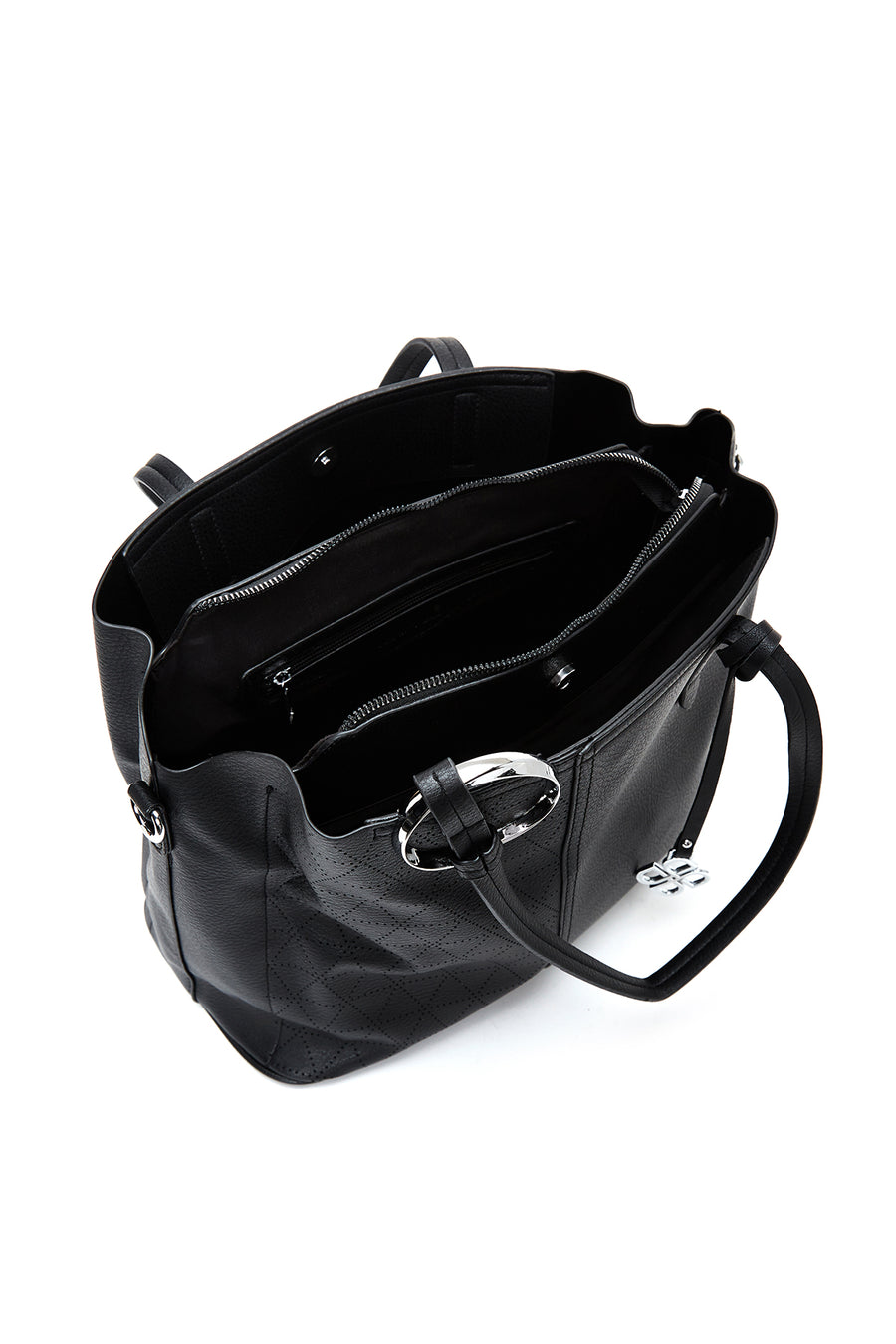 Women's Black Long Strap Shoulder Bag