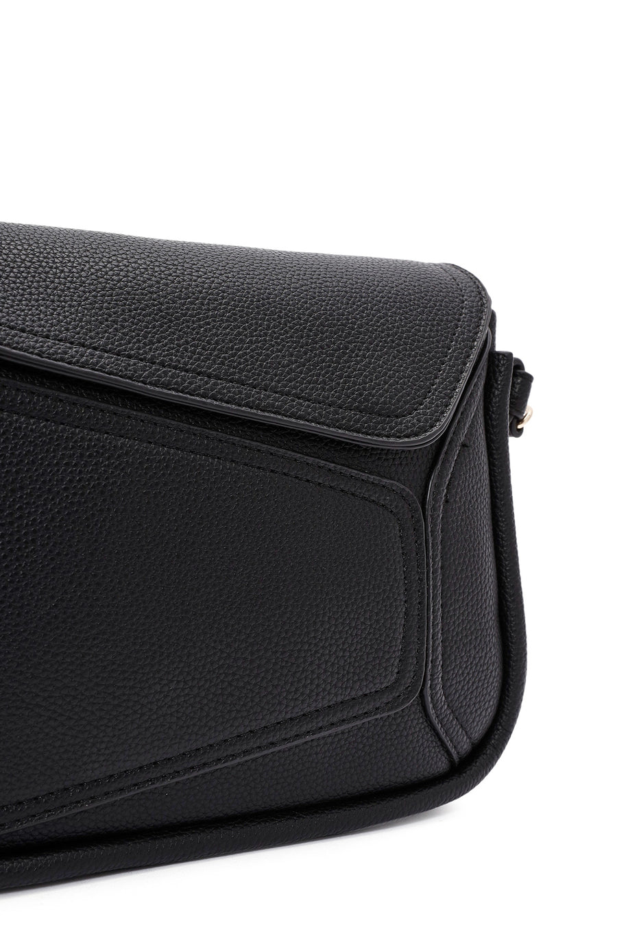 Women's Black Long Strapped Crossbody Bag