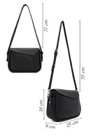 Women's Black Long Strapped Crossbody Bag | Derimod