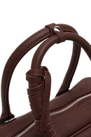 Women's Burgundy Long Strap Charm Handbag | Derimod