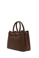 Women's Brown Long Strap Classic Shoulder Bag | Derimod