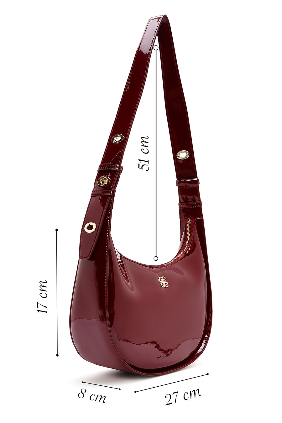 Women's Burgundy Shoulder Bag