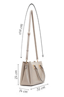 Women's Gray Long Strap Shoulder Bag | Derimod